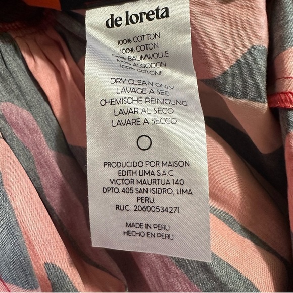 Vibrant Abstract Maxi Skirt in Red and Purple - Picture 11 of 12